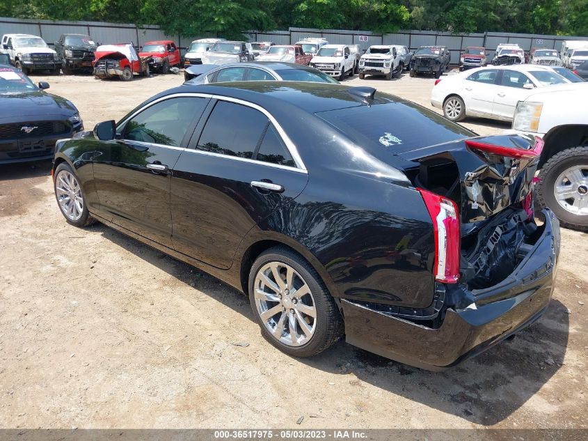 2017 CADILLAC ATS SEDAN LUXURY RWD - 1G6AB5RX4H0140711