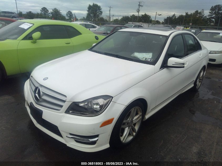 2013 MERCEDES-BENZ C-CLASS C 300 - WDDGF8AB2DR296688
