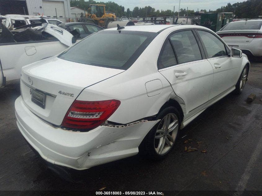 2013 MERCEDES-BENZ C-CLASS C 300 - WDDGF8AB2DR296688