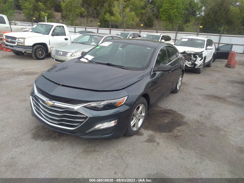 VIN 1G1ZB5ST8KF131580 2019 CHEVROLET MALIBU LS