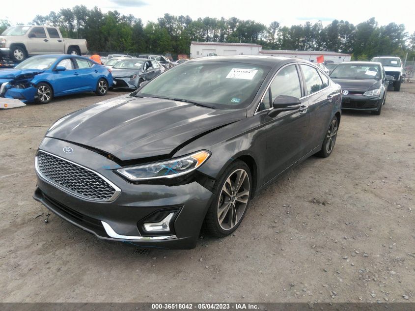 2019 FORD FUSION TITANIUM - 3FA6P0D97KR186692