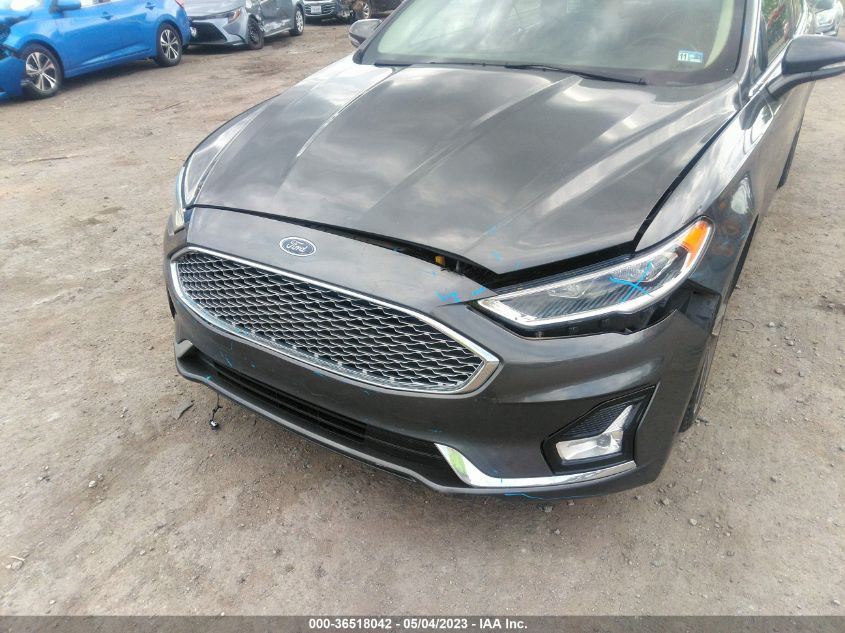 2019 FORD FUSION TITANIUM - 3FA6P0D97KR186692