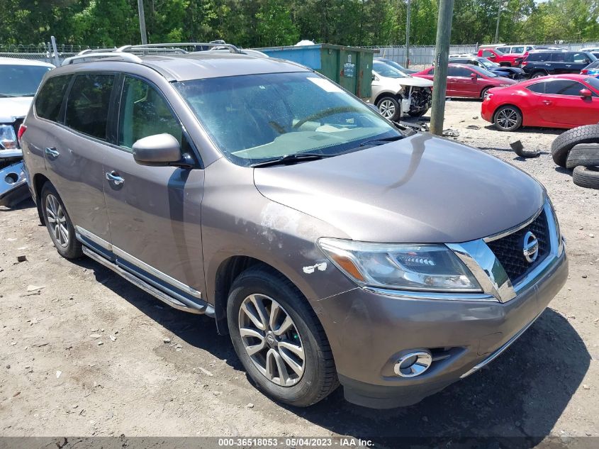 2014 NISSAN PATHFINDER SL - 5N1AR2MN5EC635616