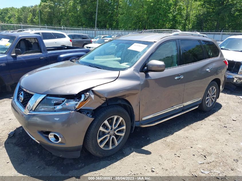 2014 NISSAN PATHFINDER SL - 5N1AR2MN5EC635616