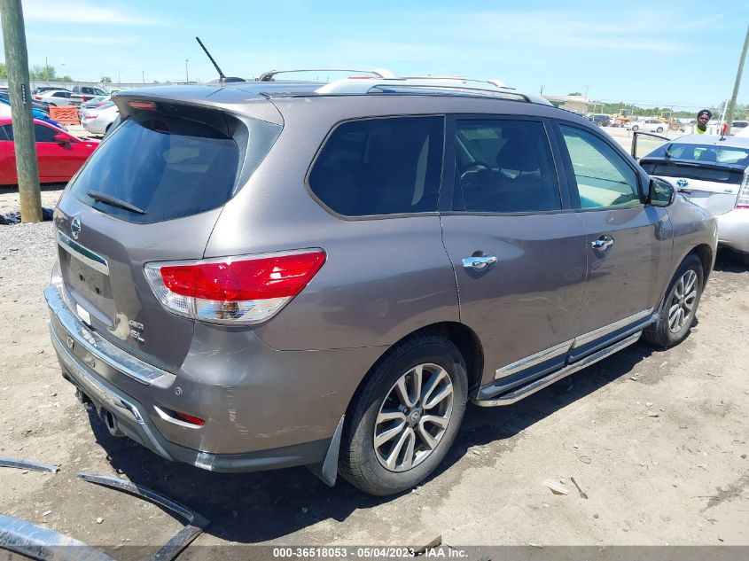 2014 NISSAN PATHFINDER SL - 5N1AR2MN5EC635616