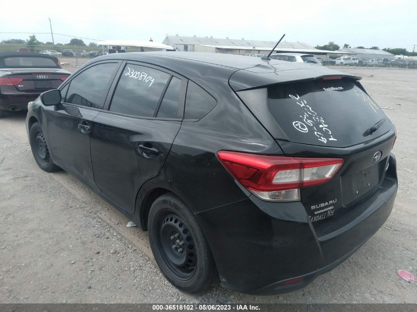 2018 SUBARU IMPREZA - 4S3GTAA66J3732017