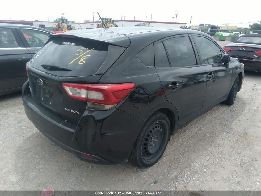 2018 SUBARU IMPREZA - 4S3GTAA66J3732017
