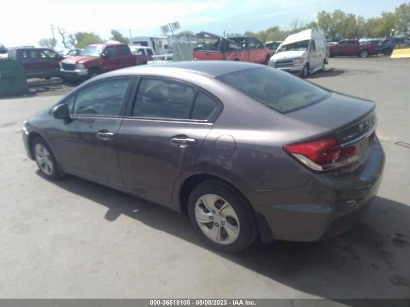 2014 HONDA CIVIC SEDAN LX - 19XFB2F59EE029109