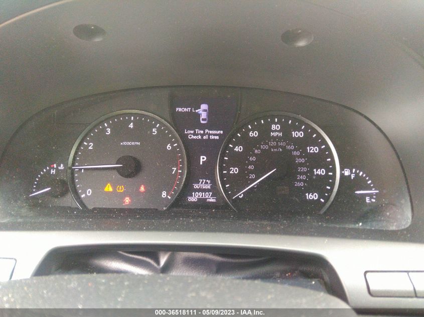 2013 LEXUS LS 460 - JTHBL5EF6D5124257