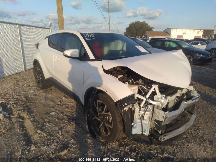 VIN NMTKHMBX4MR124373 2021 TOYOTA C-HR LE/XLE/LIMITED/NIGHTSHADE