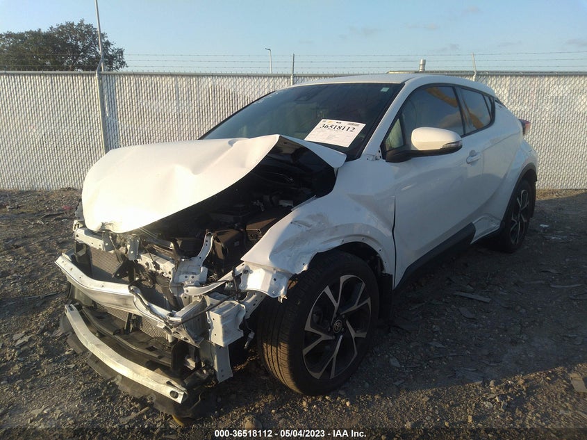 VIN NMTKHMBX4MR124373 2021 TOYOTA C-HR LE/XLE/LIMITED/NIGHTSHADE