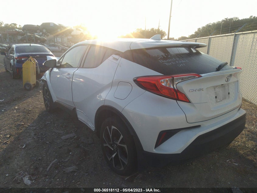 VIN NMTKHMBX4MR124373 2021 TOYOTA C-HR LE/XLE/LIMITED/NIGHTSHADE