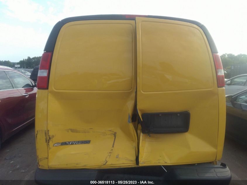 2021 CHEVROLET EXPRESS CARGO VAN - 1GCWGAFP3M1168229