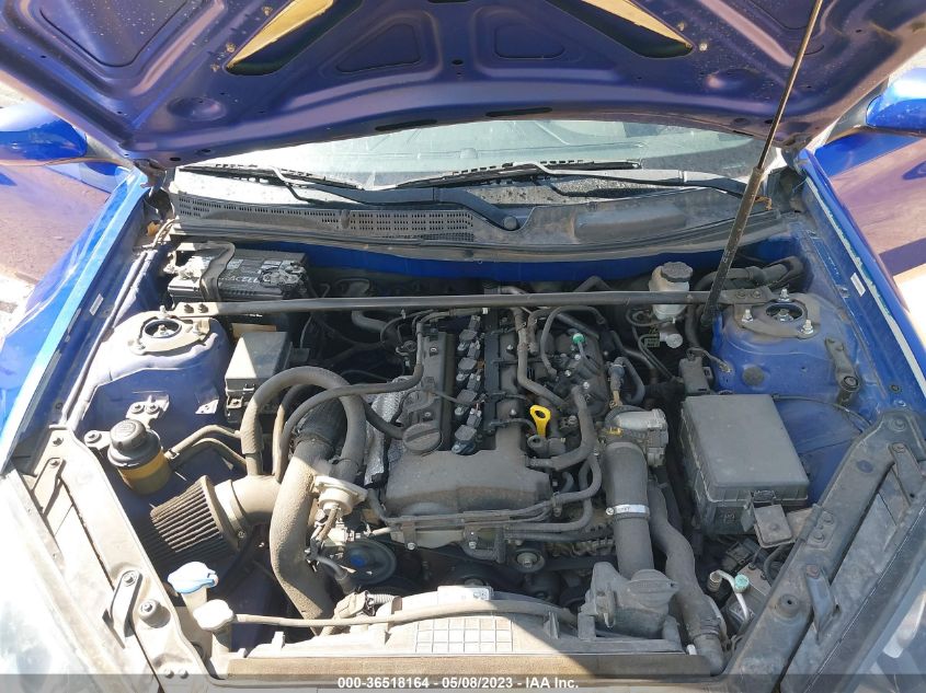 2013 HYUNDAI GENESIS COUPE 2.0T KMHHT6KDXDU100954