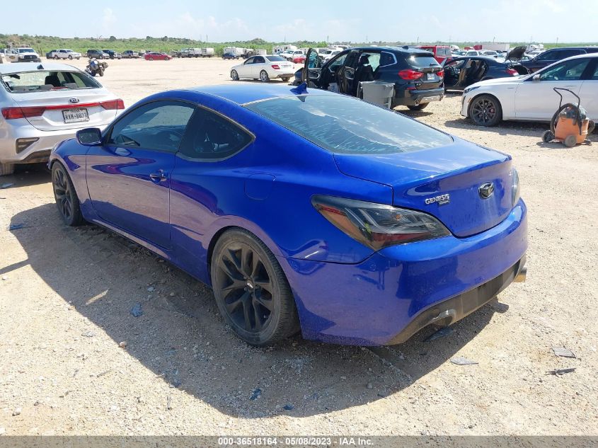 2013 HYUNDAI GENESIS COUPE 2.0T KMHHT6KDXDU100954
