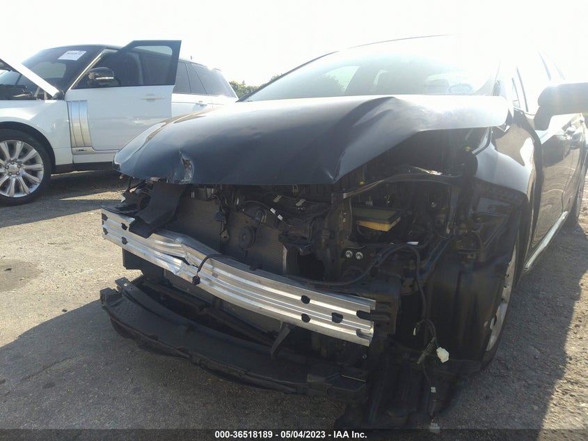VIN 5YFEPMAE8MP255574 2021 TOYOTA COROLLA LE