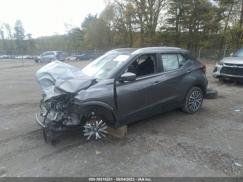 VIN 3N1CP5CVXML528301 2021 NISSAN KICKS SV