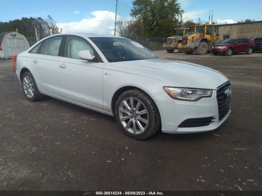 2014 AUDI A6 3.0T PREMIUM PLUS - WAUFGAFC0EN116965