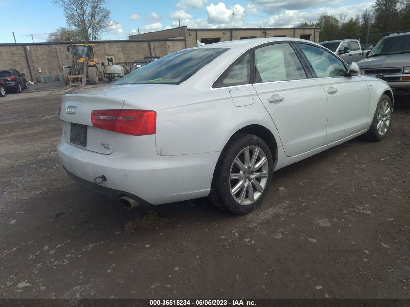 2014 AUDI A6 3.0T PREMIUM PLUS - WAUFGAFC0EN116965