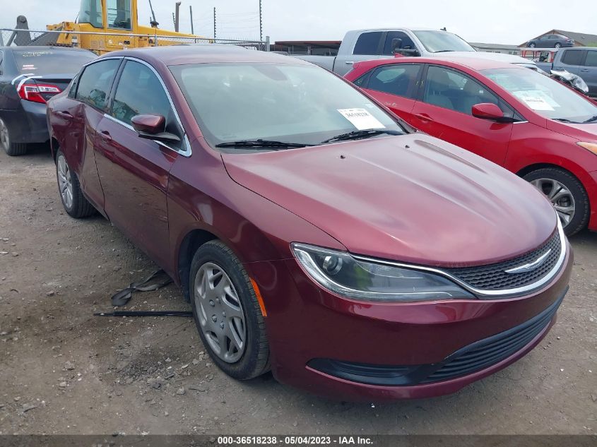 2016 CHRYSLER 200 LX - 1C3CCCFB2GN107440