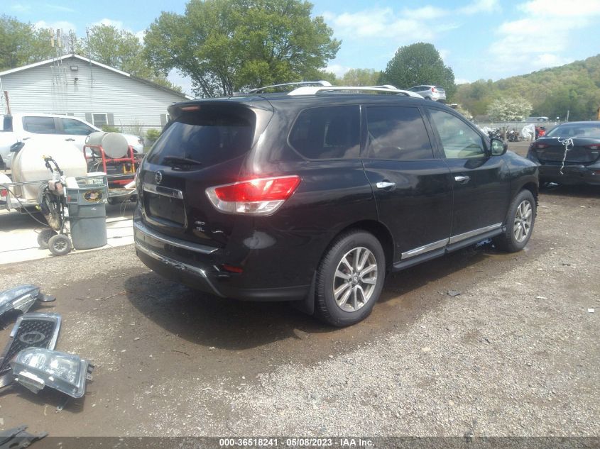 2014 NISSAN PATHFINDER SL - 5N1AR2MM2EC694680