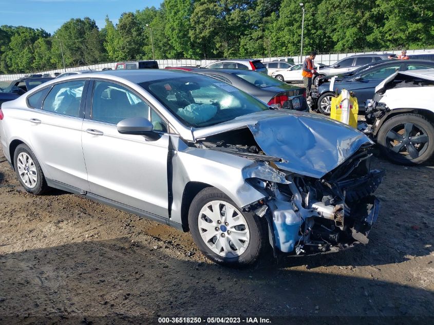 2013 FORD FUSION S - 3FA6P0G72DR316312