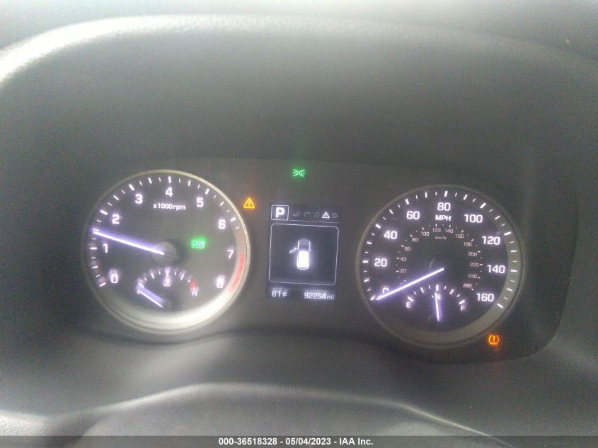 2017 HYUNDAI TUCSON SE PLUS - KM8J33A44HU530499