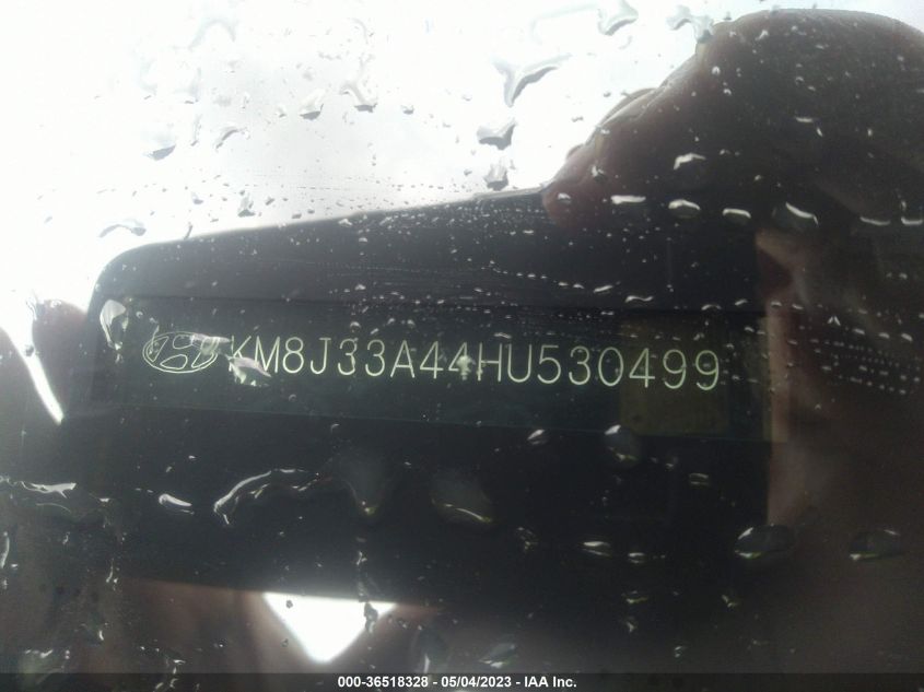 2017 HYUNDAI TUCSON SE PLUS - KM8J33A44HU530499