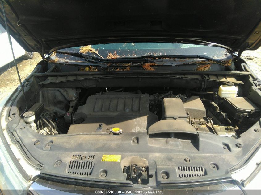 2015 TOYOTA HIGHLANDER LIMITED - 5TDDKRFH3FS183476