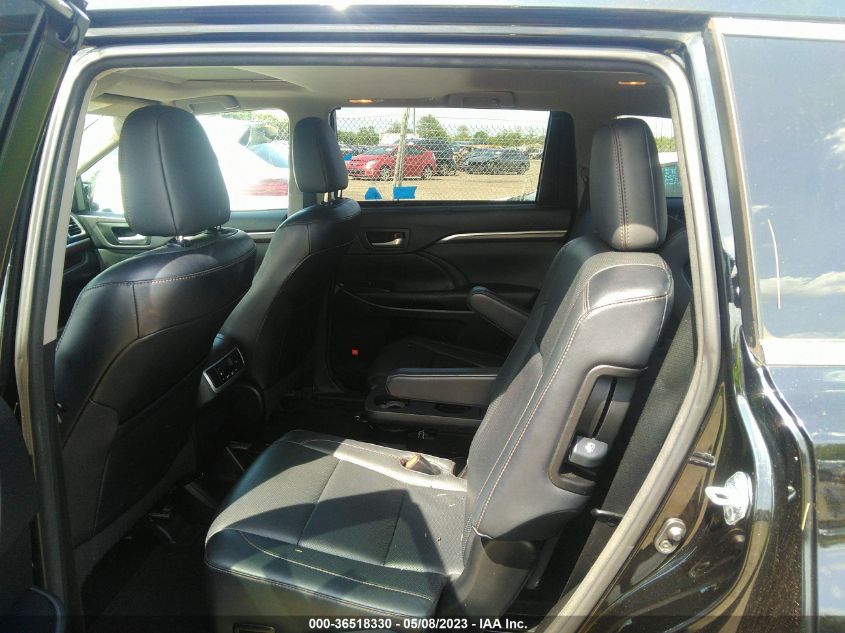 2015 TOYOTA HIGHLANDER LIMITED - 5TDDKRFH3FS183476