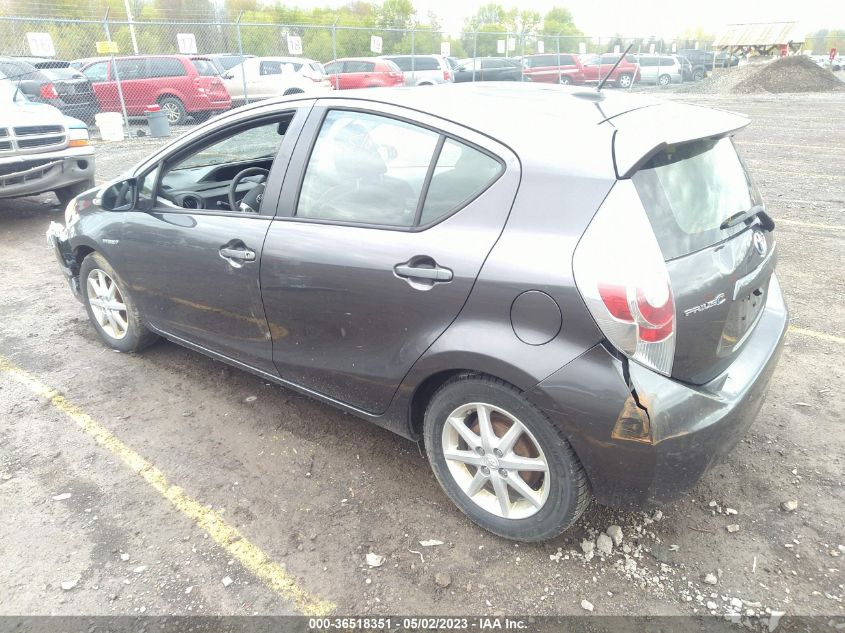 2014 TOYOTA PRIUS C ONE/THREE/TWO/FOUR - JTDKDTB31E1559497