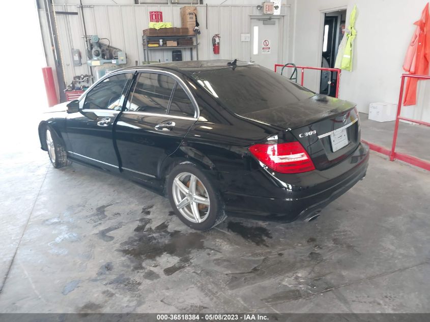 2014 MERCEDES-BENZ C-CLASS C 300 SPORT - WDDGF8AB2EA945633