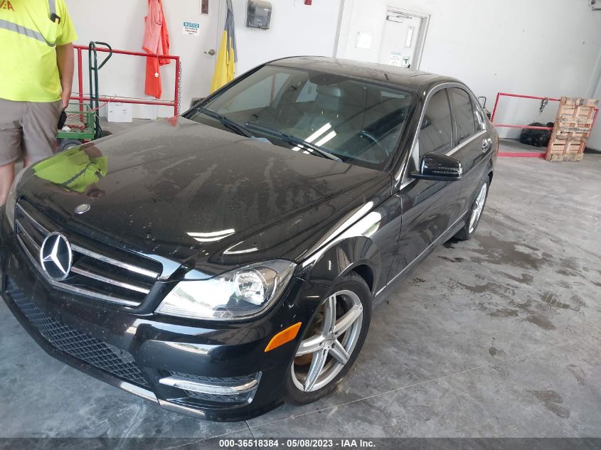 2014 MERCEDES-BENZ C-CLASS C 300 SPORT - WDDGF8AB2EA945633