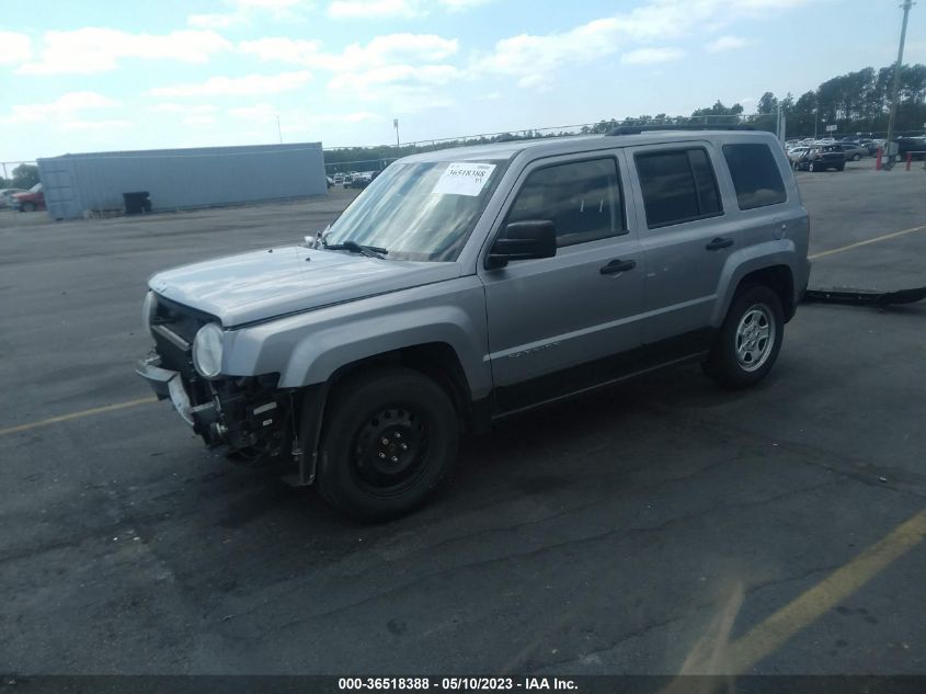 2016 JEEP PATRIOT SPORT - 1C4NJPBA2GD576547