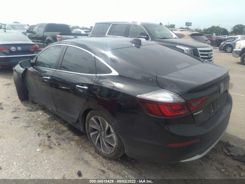 2020 HONDA INSIGHT TOURING 19XZE4F92LE008571