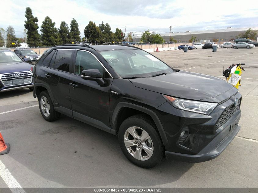 2021 TOYOTA RAV4 HYBRID XLE - 4T3RWRFVXMU018732