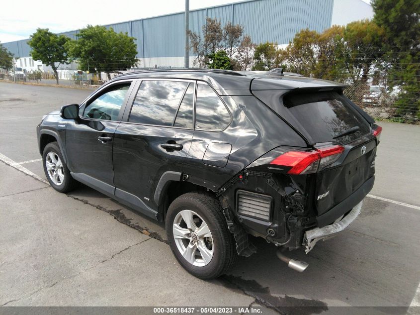 2021 TOYOTA RAV4 HYBRID XLE - 4T3RWRFVXMU018732