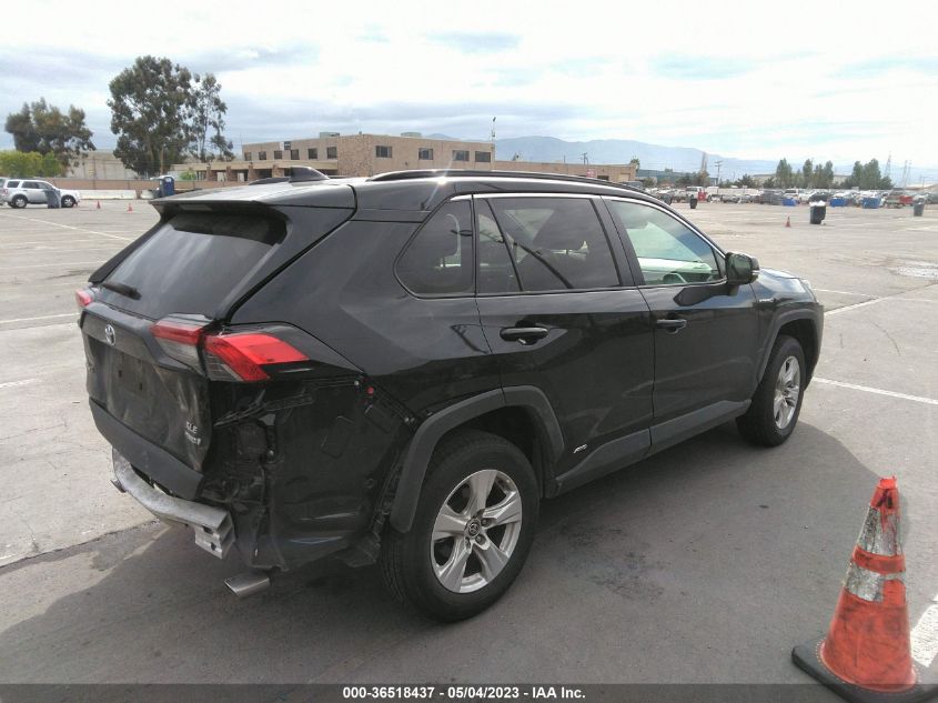 2021 TOYOTA RAV4 HYBRID XLE - 4T3RWRFVXMU018732