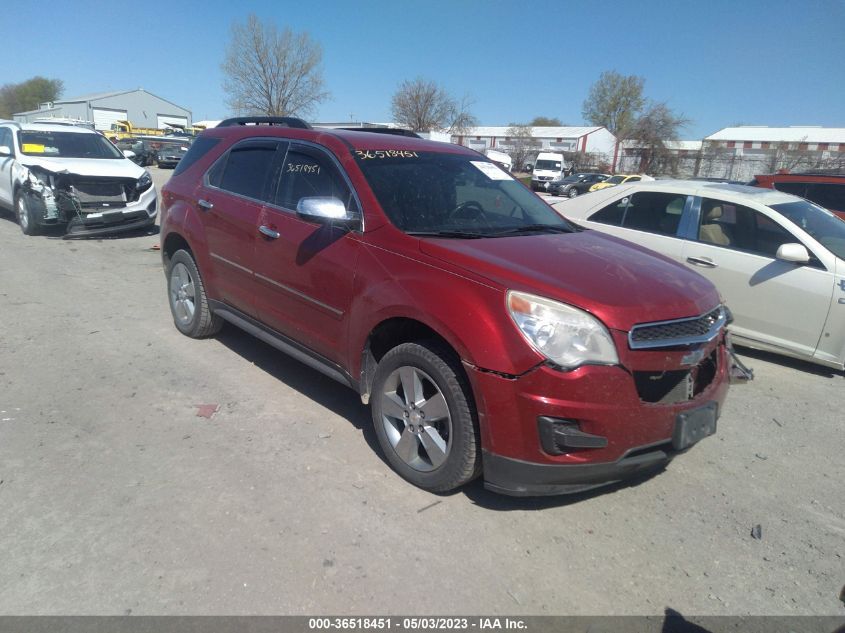 2014 CHEVROLET EQUINOX LT - 1GNALBEKXEZ117290