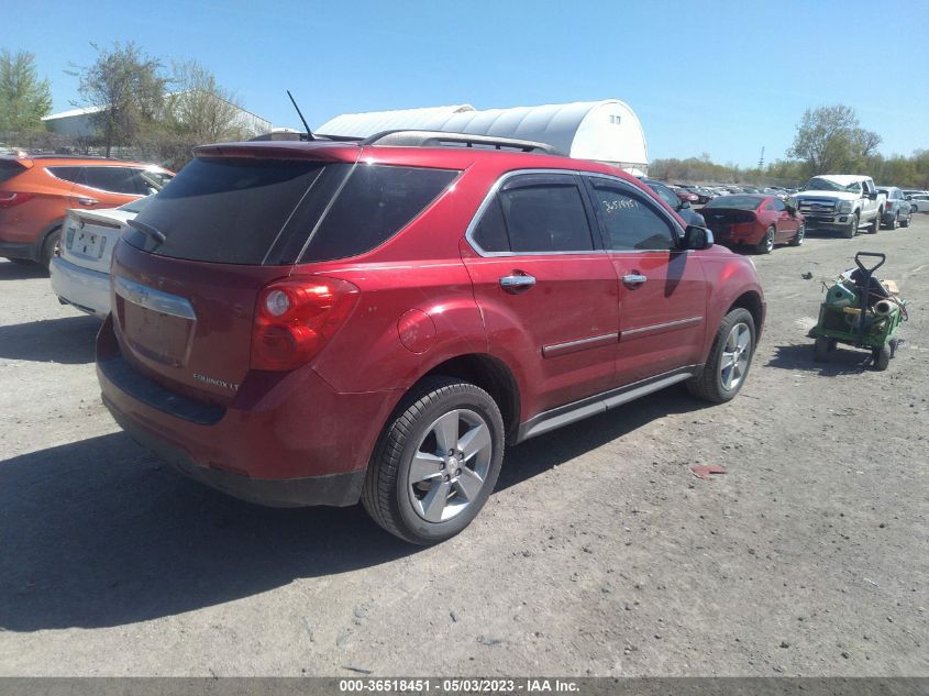 2014 CHEVROLET EQUINOX LT - 1GNALBEKXEZ117290