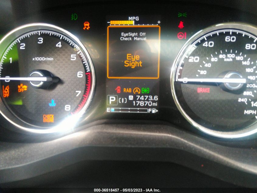 2021 SUBARU FORESTER TOURING - JF2SKAXC5MH482434
