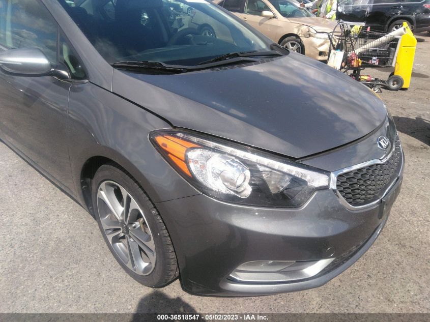 2016 KIA FORTE EX - KNAFX4A87G5598910