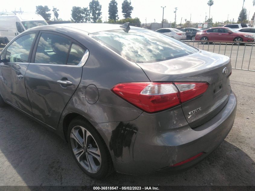 2016 KIA FORTE EX - KNAFX4A87G5598910