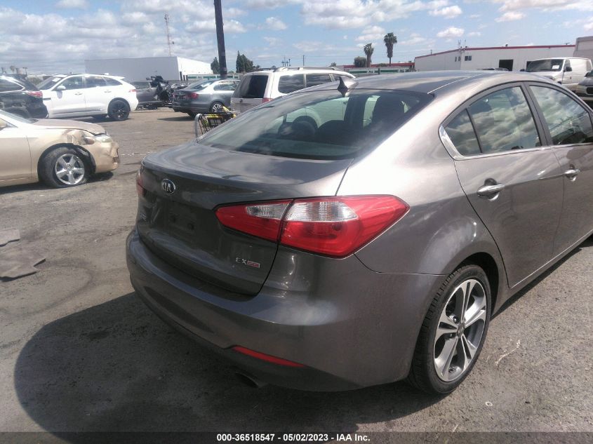 2016 KIA FORTE EX - KNAFX4A87G5598910