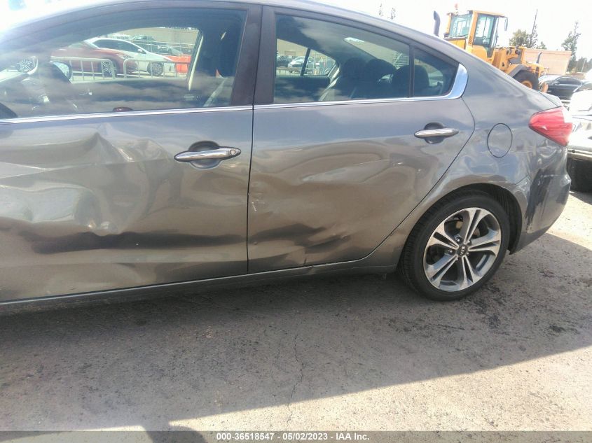 2016 KIA FORTE EX - KNAFX4A87G5598910