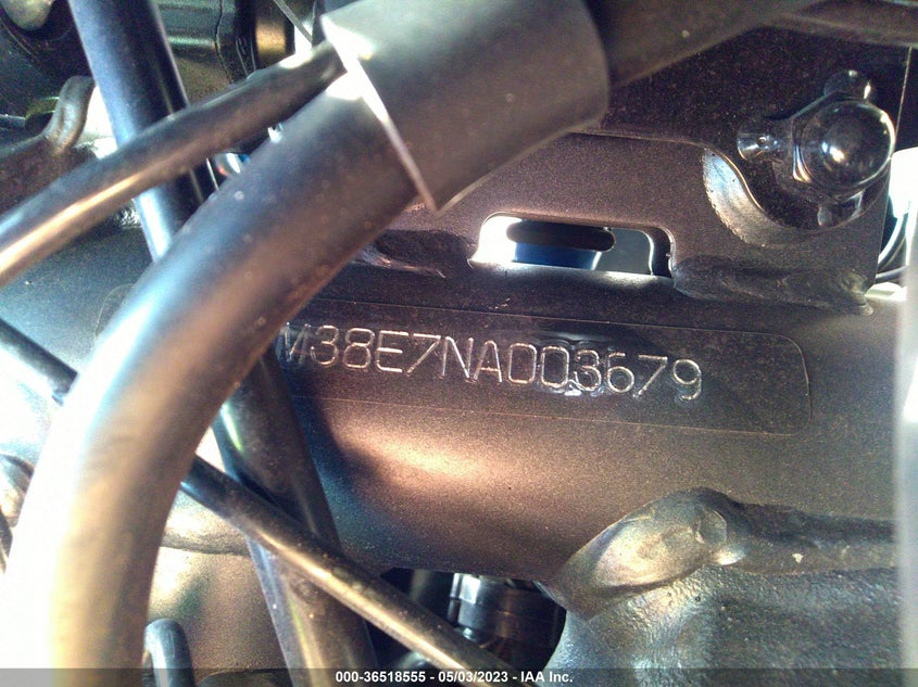 VIN JYARM38E7NA003679 2022 YAMAHA YZFR7