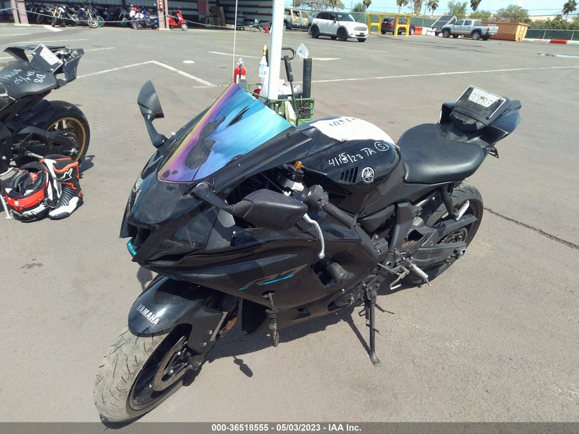VIN JYARM38E7NA003679 2022 YAMAHA YZFR7