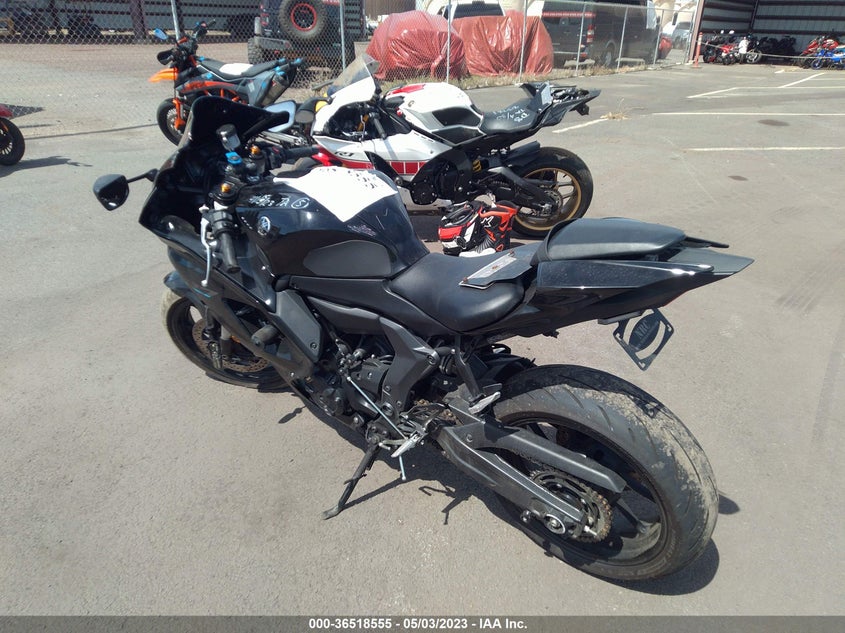 VIN JYARM38E7NA003679 2022 YAMAHA YZFR7