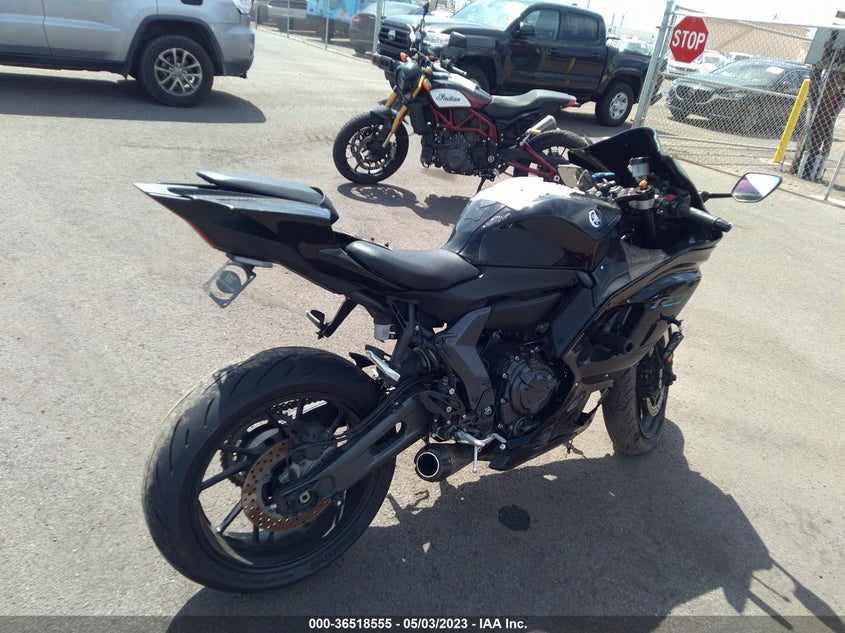 VIN JYARM38E7NA003679 2022 YAMAHA YZFR7