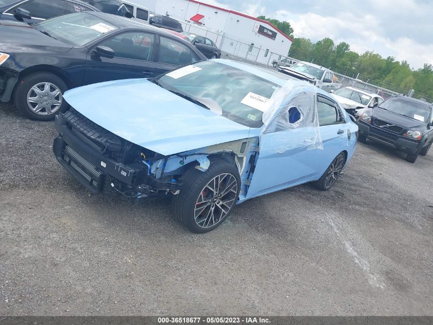 2022 HYUNDAI ELANTRA N - KMHLW4AKXNU001218